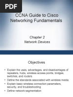 CCNA Guide To Cisco Networking Fundamentals Chapater 2 Network Devices