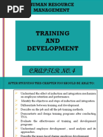 Training and Development