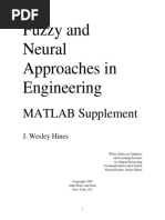 Neural Approaches Im Engeineering Matlab Supplement