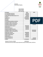 SKPD Disparda Neraca Saldo Per 31 Des 20Xx Keterangan Debit Kredit