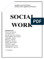 Social Work: Humanities and Social Sciences Disciplines and Ideas in The Applied Social Sciences