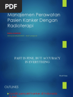 Manajemen Perawatan Pasien Kanker Dengan RT