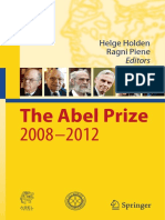 Abel Prize Book 2008 2012 PDF