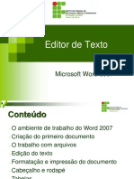 Aula 05 - 1 - EditorTextoWord