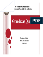 Grandezas Químicas