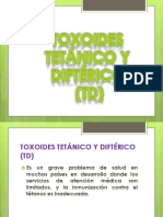 Toxoide y Difteria