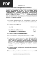 Carta de Consorcio