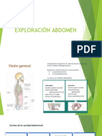 Exploración de Abdomen y Región Inguinal