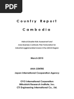 Country Report Cambodia: March 2015