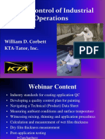 Quality Control of Industrial Painting Operations: William D. Corbett KTA-Tator, Inc