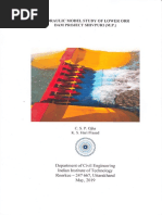 ORR DAM Hydraulic Model Study at IIT Roorkee