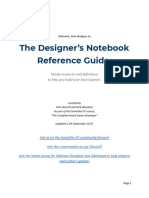 The Designer's Notebook Reference Guide - Documentos Google