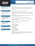 Polite Requests PDF