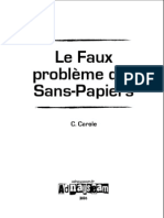 Le Faux Probleme Des Sans-Papiers