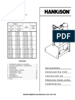 Manual Espanol Secadora Hankison HHL Hhs PDF