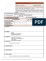 I. Objectives: Unit Test (Quadrilaterals)