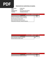 Presupuesto Techo Sol y Sombra Edificio Spazzio