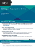 5G Slicing and Management - TMF Contribution Cleaned