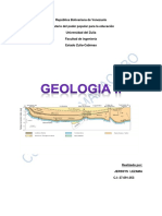 Cuencas Geológicas Del Lago de Maracaibo