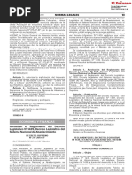 Aprueban El Reglamento Del Decreto Legislativo N 1439 Decr Decreto Supremo N 217 2019 Ef 1788548 1