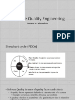 Software Quality Engineering: Prepared By: Sehr Andleeb