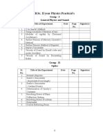 B.sc. Ii Practical Book