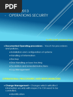 ISO 27001 - Operations