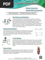 Steam Injection Liquid Heating System: Process Heating Solutions Worldwide