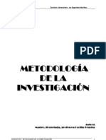 Metodología de La Investigación