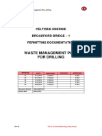 Waste Management For Drilling