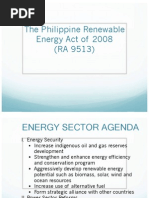 Renewable Energy Act of 2008