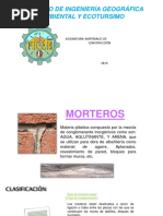 Morteros