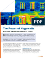 The Power of Negawatts: Efficiency: The Greenest Electricity Source