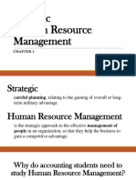 Chapter 5 - Strategic Human Resource Management