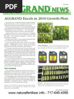 Aggrand News Fall 2010