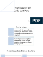 Pemeriksaan Fisik Dada Dan Paru