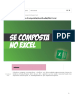 Como Usar A Função Se Composta (Aninhada) No Excel - Excel Na Mente PDF