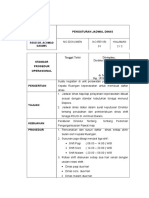 SPO Pengaturan Jadwal Dinas