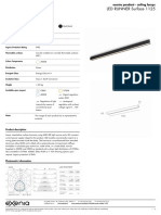 LED RUNNER Surface 1125: Specification Sheet Exenia Pendant - Ceiling Lamps