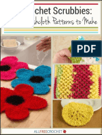 10 Crochet Scrubbies Crochet Dishcloth Patterns To Make Ebook PDF