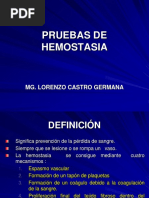 Pruebas de Hemostasia