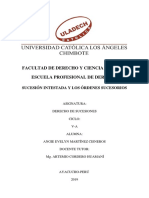 Sucesión Intestada y Órdenes Sucesorios PDF