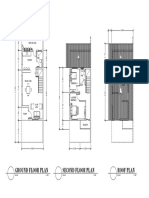 Ground Floor Plan Second Floor Plan Roof Plan