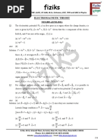 Electromagnetic Theory Practice Set Net-Jrf PDF