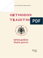 Orthodox Tradition Magazine No. 3/2003