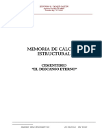 Memoria de Calculo