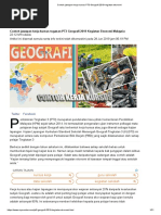 Contoh Jawapan Kerja Kursus PT3 Geografi 2019 Kegiatan Ekonomi