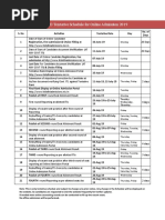 ITI Admission Schedule 2019