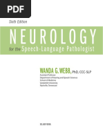 Libro - Neurology For The Speech-Language Pathologist-Mosby (Wanda Webb-2016) PDF