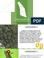 Langkaan II Community Profiling